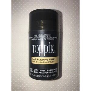 Toppik Hair Building Fibers - Med Blonde - Full Hair Instantly -‎ 12g